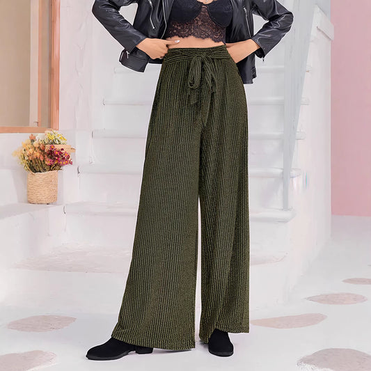 Spring Summer Women's Fashion Pure Color Elegant Casual Long Pants for Women