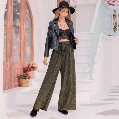 Spring Summer Women's Fashion Pure Color Elegant Casual Long Pants for Women