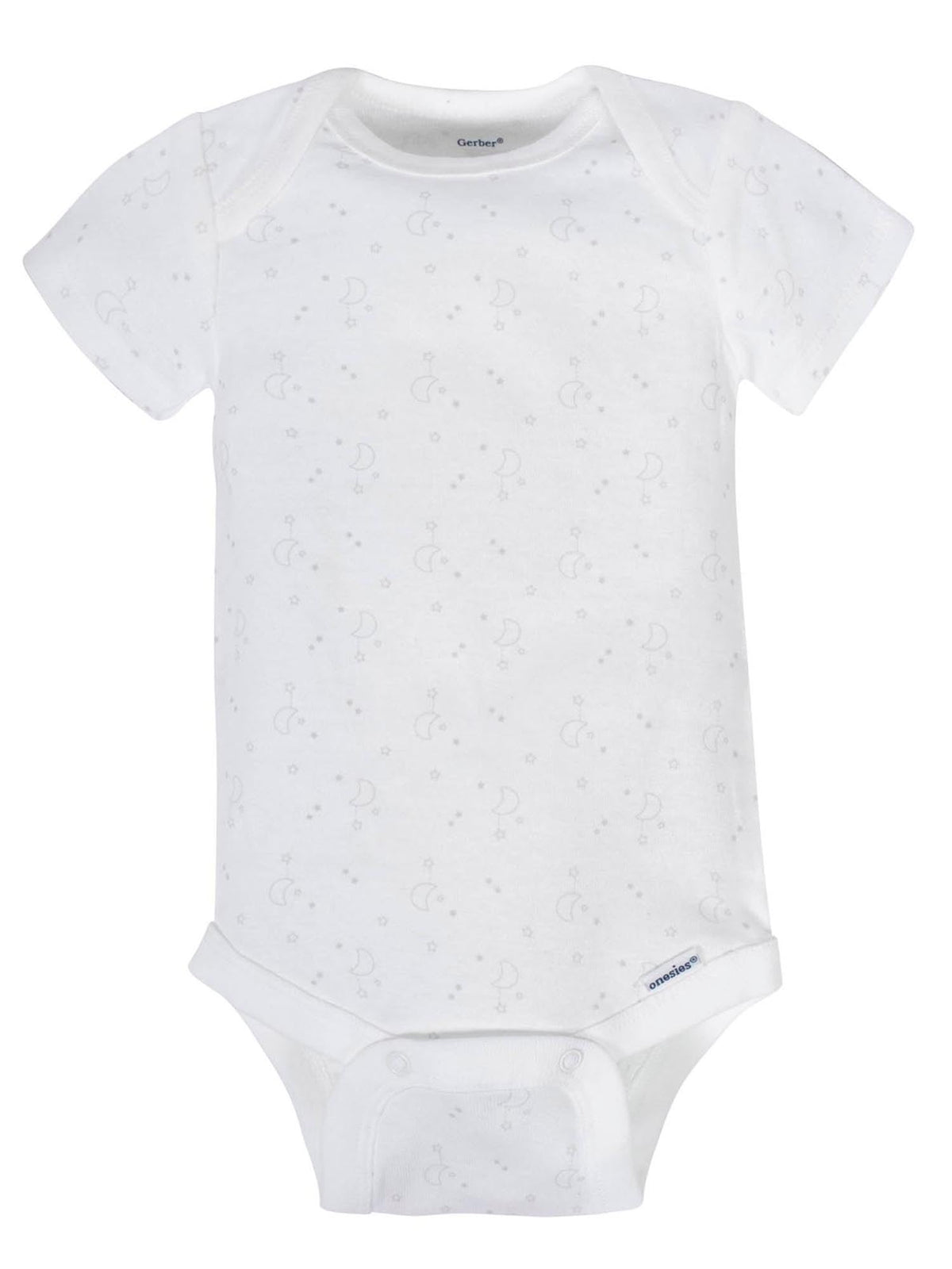 Gerber Baby Boys and Girls' 8-pack Short Sleeve Onesies Bodysuits