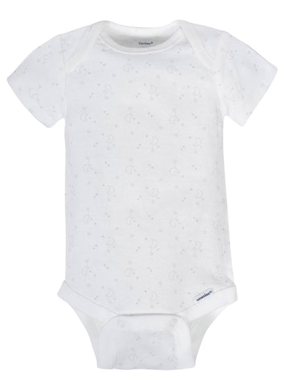 Gerber Baby Boys and Girls' 8-pack Short Sleeve Onesies Bodysuits