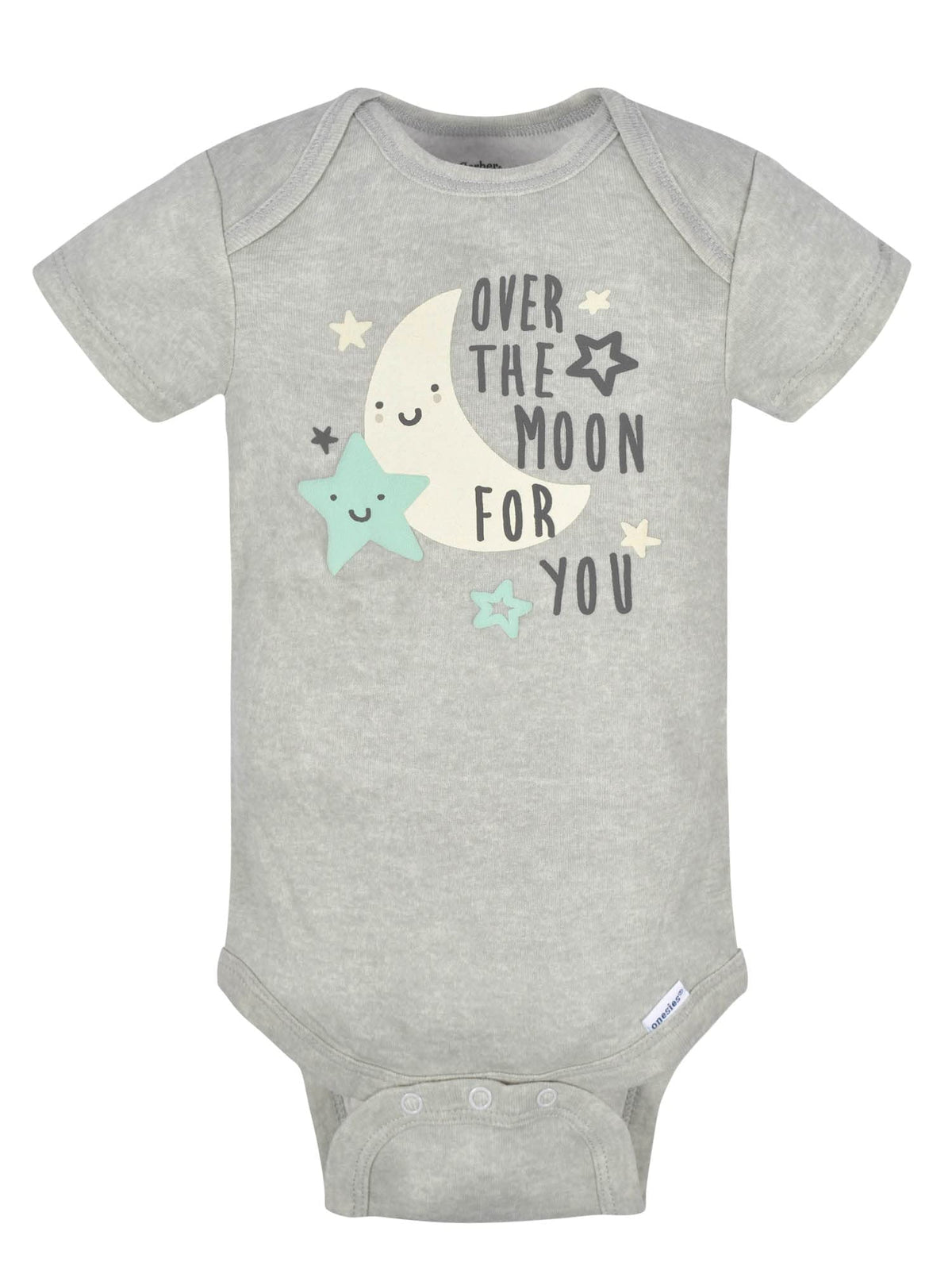 Gerber Baby Boys and Girls' 8-pack Short Sleeve Onesies Bodysuits