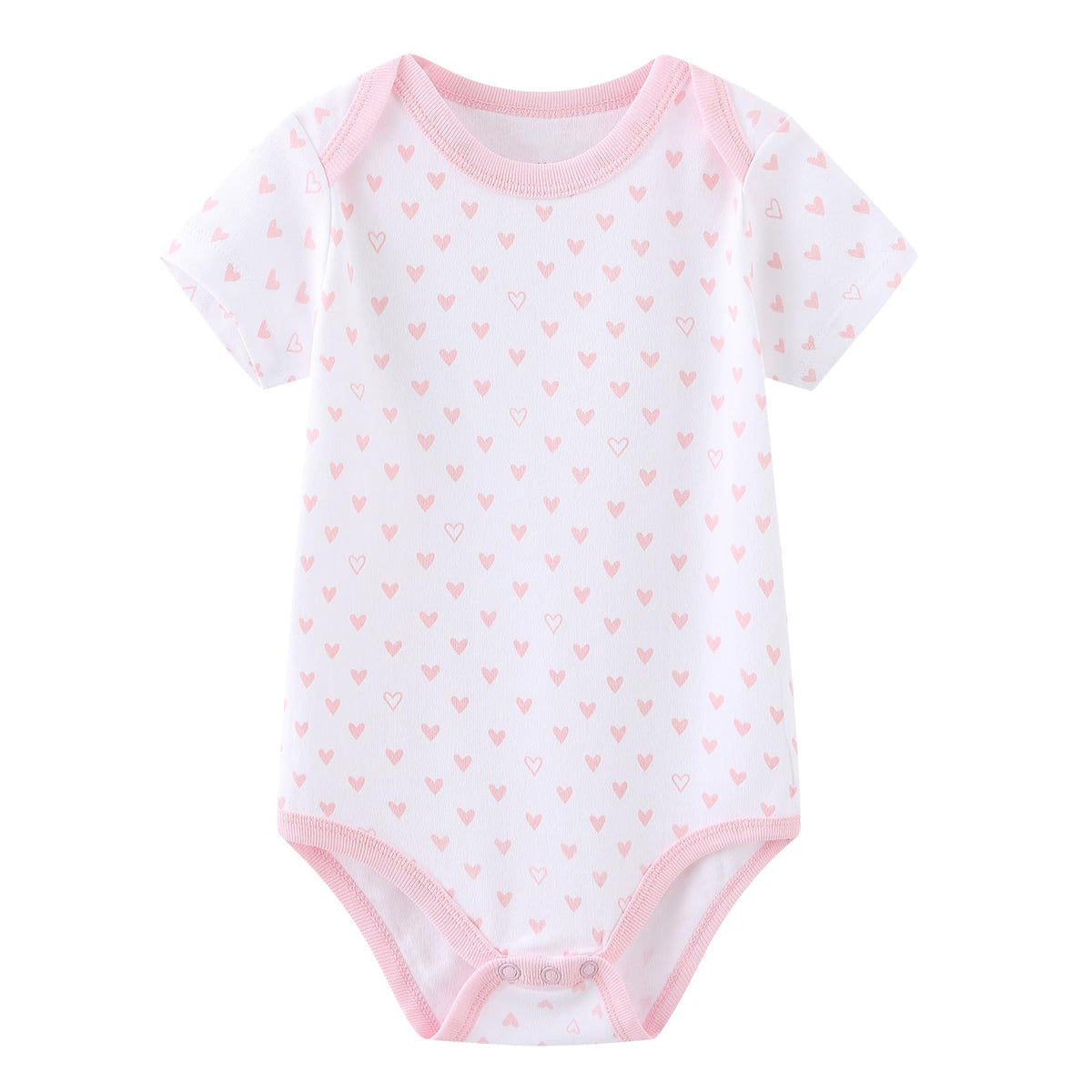 Ruliby Baby Bodysuit and Pant Set 10-pcs Cotton Soft Newborn Clothes Outfit