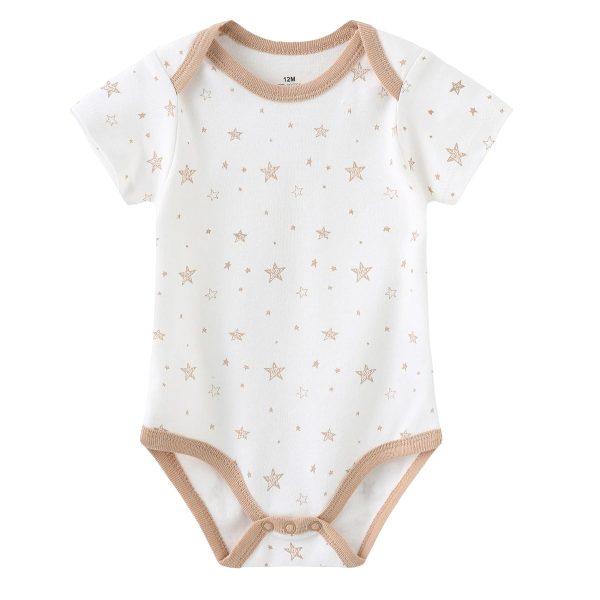 Ruliby Baby Bodysuit and Pant Set 10-pcs Cotton Soft Newborn Clothes Outfit