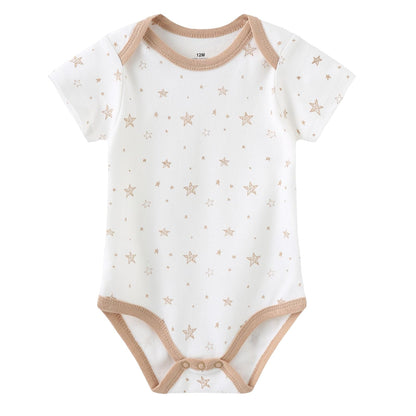 Ruliby Baby Bodysuit and Pant Set 10-pcs Cotton Soft Newborn Clothes Outfit