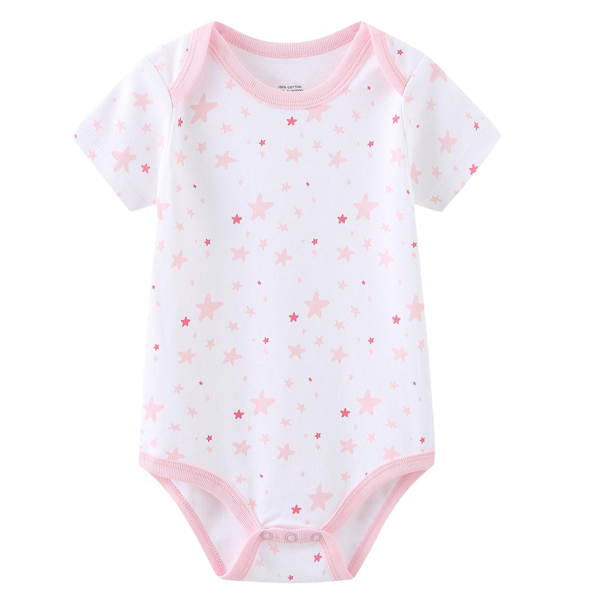 Ruliby Baby Bodysuit and Pant Set 10-pcs Cotton Soft Newborn Clothes Outfit