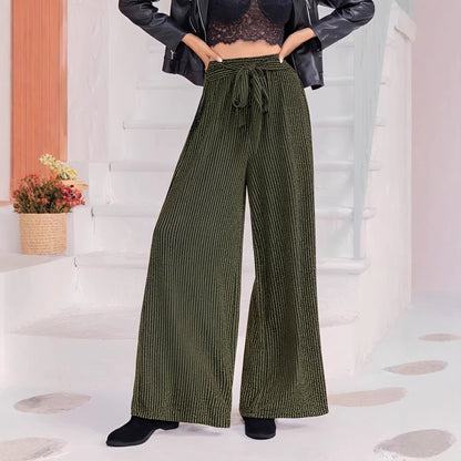 Spring Summer Women's Fashion Pure Color Elegant Casual Long Pants for Women