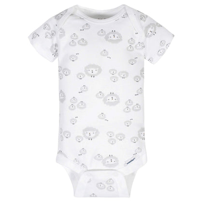 Gerber Baby Boys and Girls' 8-pack Short Sleeve Onesies Bodysuits