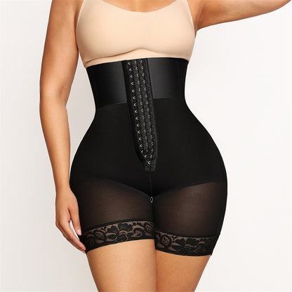 European and American plus high waisted shapewear pants for body shaping body hugging sports abdominal compression pants tight waist and hip lifting pants