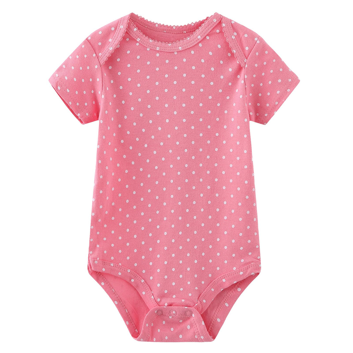 Ruliby Baby Bodysuit and Pant Set 10-pcs Cotton Soft Newborn Clothes Outfit