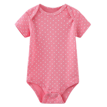 Ruliby Baby Bodysuit and Pant Set 10-pcs Cotton Soft Newborn Clothes Outfit