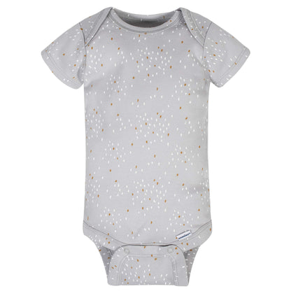 Gerber Baby Boys and Girls' 8-pack Short Sleeve Onesies Bodysuits