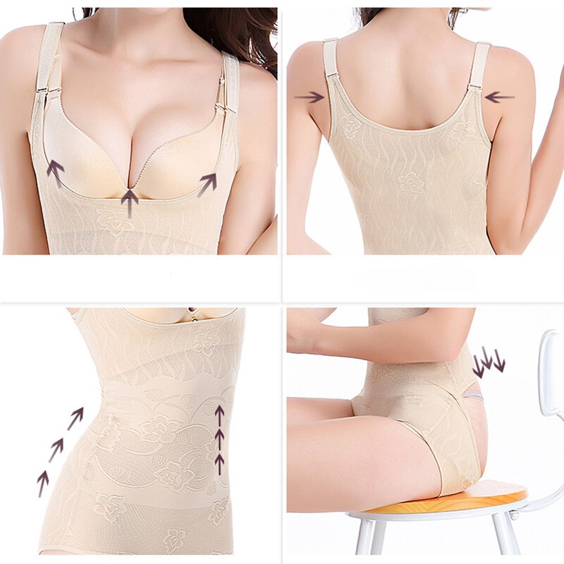 Slimming Bodysuit Women Waist Shapers High Waist Shapewear Waist Trainer Body Shaper Butt Lifter Tummy Control Panties Underwear