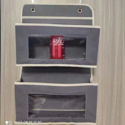 Wall-mounted underwear storage box baby bed children's toy hanging bag home multi-layer door storage hanging bag wholesale