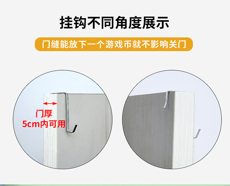 Wall-mounted underwear storage box baby bed children's toy hanging bag home multi-layer door storage hanging bag wholesale